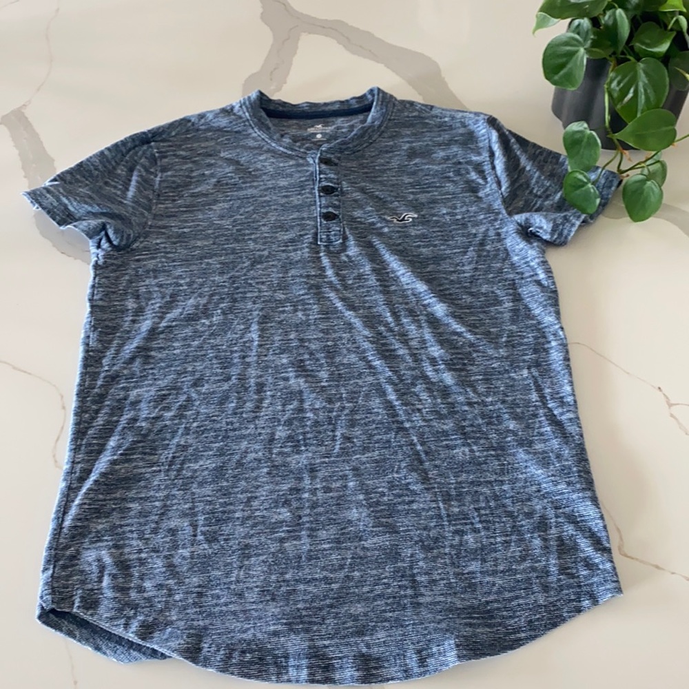 Hollister Heather Blue Tee